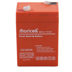 باتری موریسل 6 ولت 5 آمپر ساعت Moricell