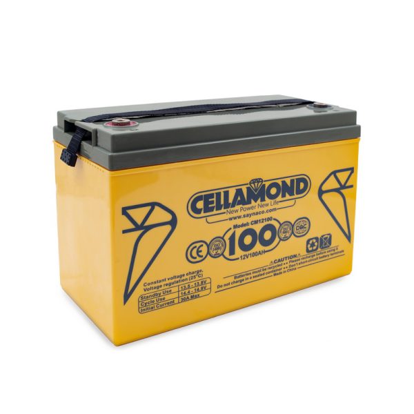 باتری سلاموند 12 ولت 100 آمپر ساعت Cellamond