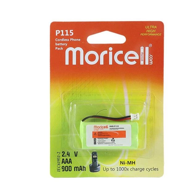 باتری تلفن بی سیم زیمنس P115 موریسل 2.4ولت 900 میلی آمپر  MORICELL