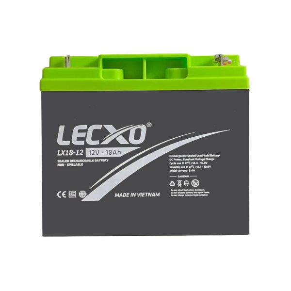 باتری لکسو 12 ولت 18 آمپر ساعت LECXO - Image 2