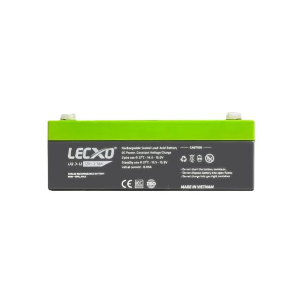 باتری لکسو 12 ولت 2.3 آمپر ساعت LECXO - Image 3