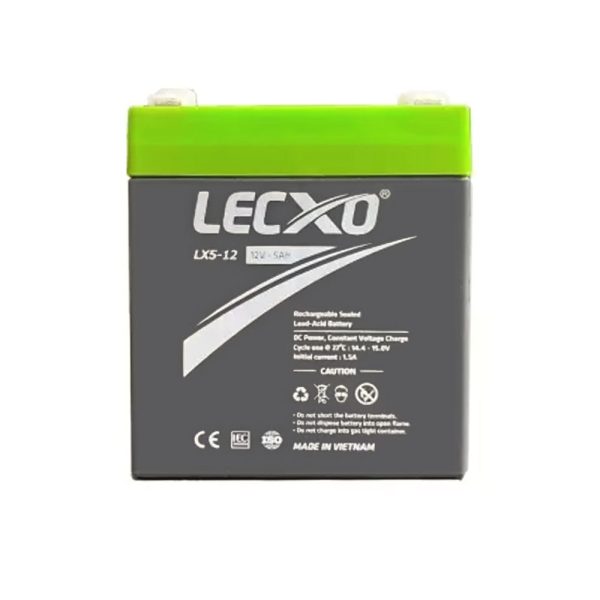 باتری لکسو 12 ولت 5 آمپر ساعت LECXO - Image 3