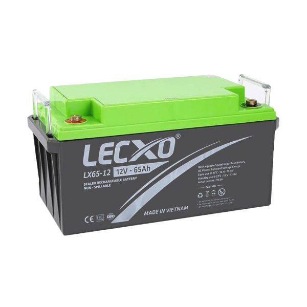 باتری لکسو 12 ولت 65 آمپر ساعت LECXO